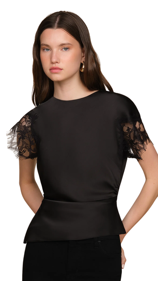 Zina Top, Black