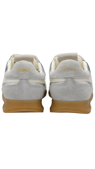 Firefly Metallic Sneakers - Silver/Off White