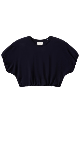 Gia Bubble Tee - Navy