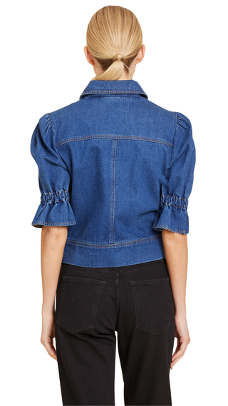 Double Zip Jacket - Denim