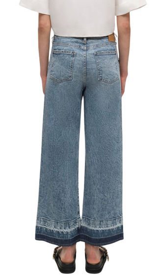 Jude High Rise Crop Wide Leg, Sherwood