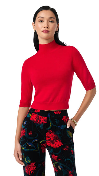 Mali Mock Neck - Moulin Rouge