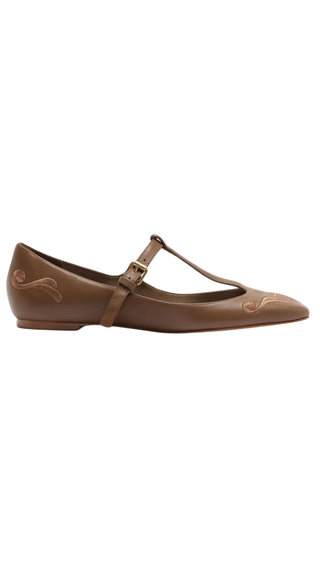 Rechillieu Flat Ballerina, Sand