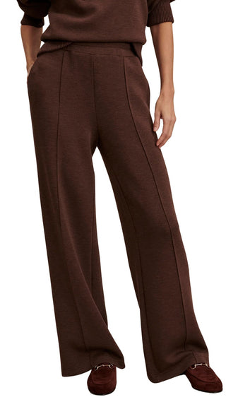 The Wide Leg Pant 28 - Coffee Bean Marl