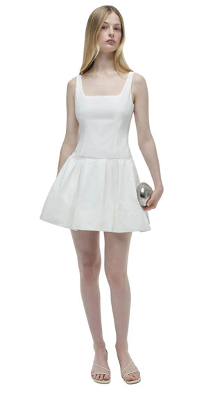 Lucy S/L Mini Dress - White