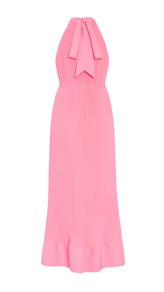 Nalani Pleated Midi Dress - Pink