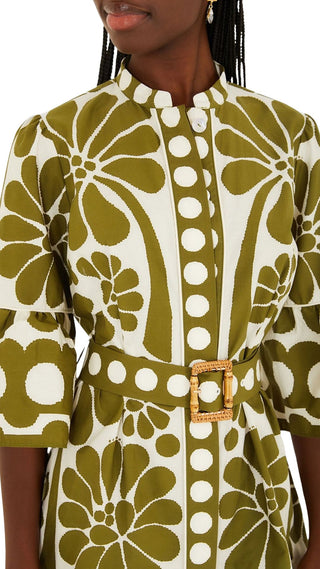 Palermo Green Mini Dress