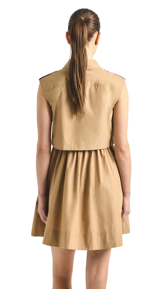 Sequoia Button Down Dress - Camel