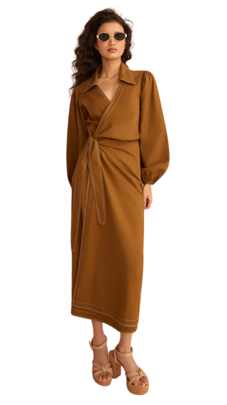 Avery Midi, Solid Cinnamon
