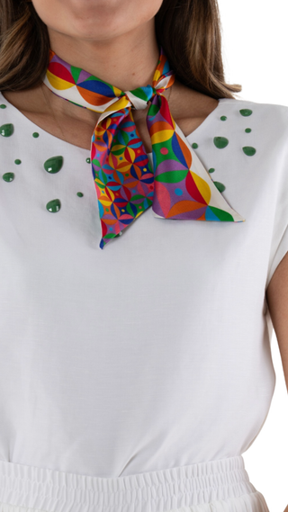 Scarfette - Floral Prism