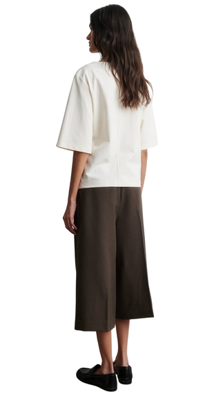 Arkai Drape Tee, Eggnog