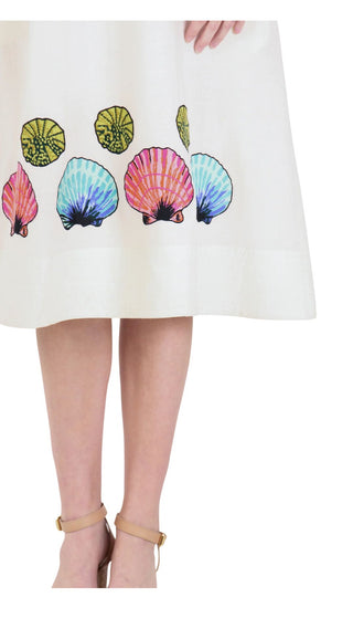 Hampton Dress - Seaside Linen