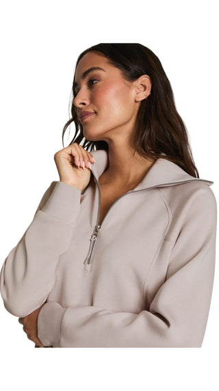 AirEssentials Half Zip - French Grey