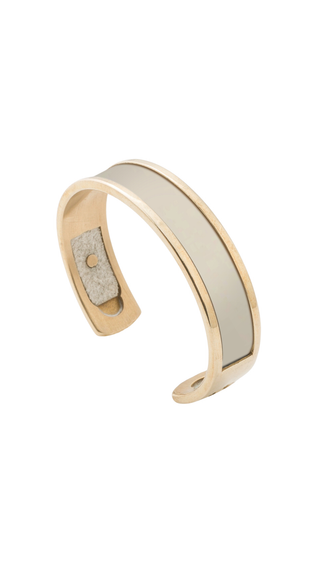 Signature Narrow Cuff - Polished Gold