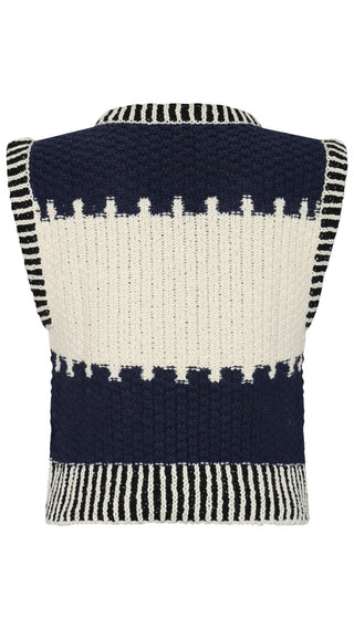Fox Vest - Navy