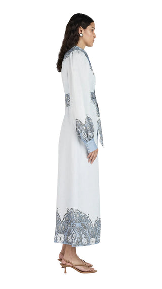 Esme Shirt Dress - Bluebird