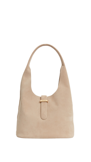 Khai Suede Hobo Bag - Desert