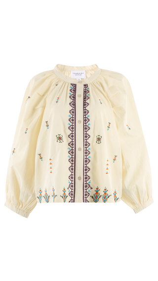 The Minka Shirt, Ecru