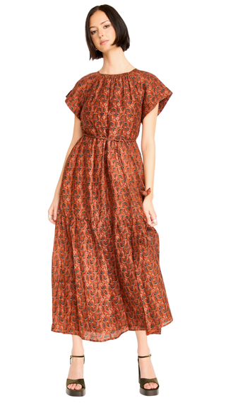 Vienna Dress, Amber Cattail