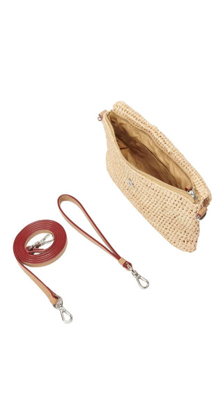 Crochet Convertible Crossbody - Camel