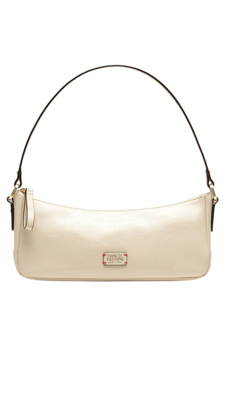 Mia Crinkled Leather - Oyster