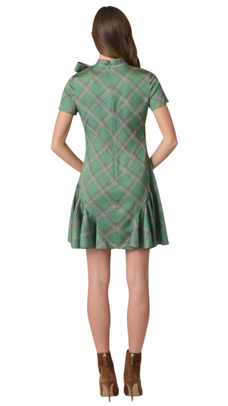 Bosher Dress, Olive Multi