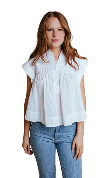 Becca Blouse - White