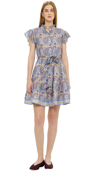 Ruffle Collar Button Mini - Izmir