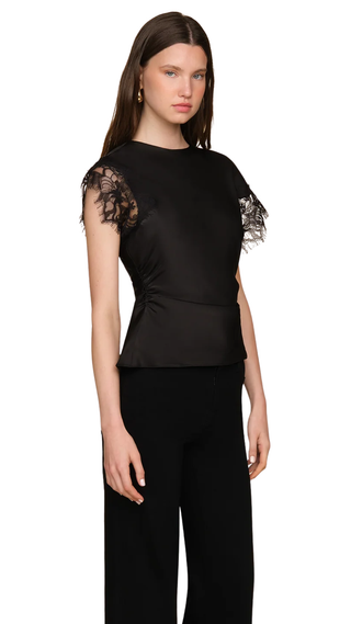 Zina Top, Black