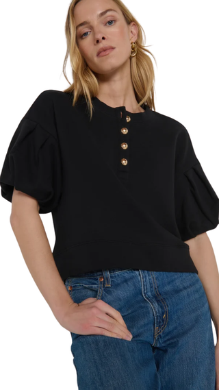 Nikki Sweatshirt, Jet Black