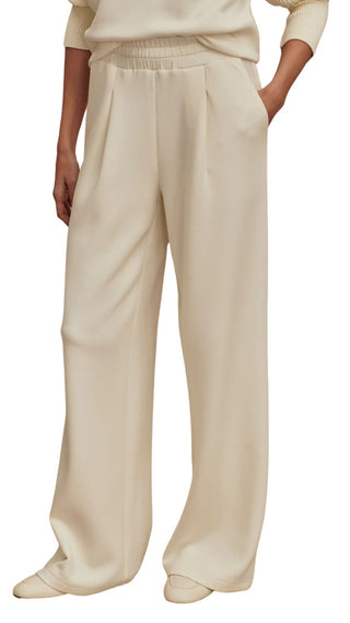 The Extra Wide Leg Pant 29.5" - Egret