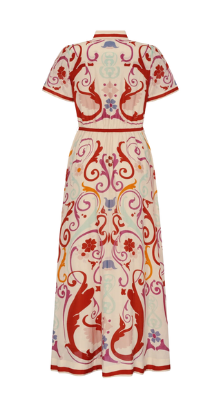 Elisetta Dress, Fileteado