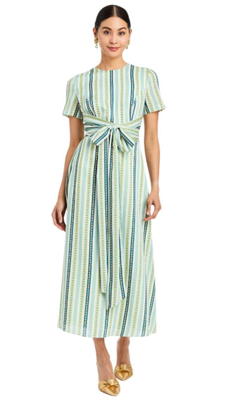 Nolita Short Sleeve Wrap Dress S / Catena Stripe Nolita Short Sleeve Wrap Dress S / Catena Stripe