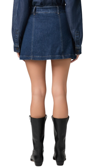 Janelle Skirt W/ Patch Pockets + Back Seams, Teatro