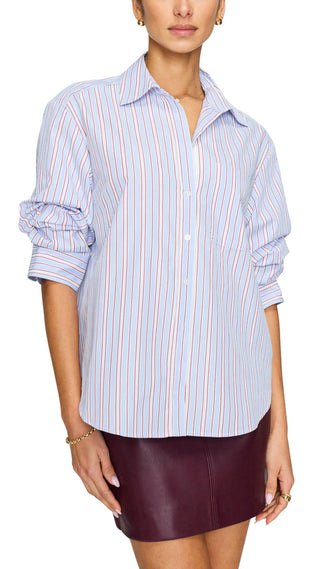 Pia Shirt - Oxford Stripe