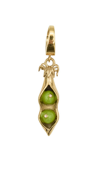 Two Peas In A Pod Charm