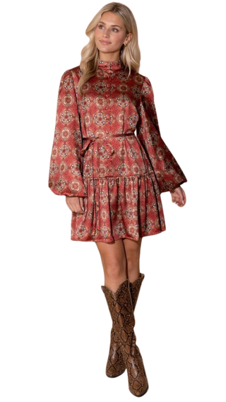 Adele Dress, Desert Jewel