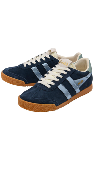 Elan Glitz Sneakers - Navy/Air/Green Mist
