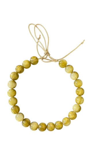 Chunky Beaded Necklace - Dirty Martini