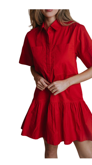 Lola Dress - Red