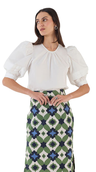 Lilly Top - White