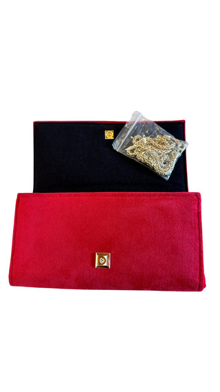 Red Velvet Crossbody with North Star