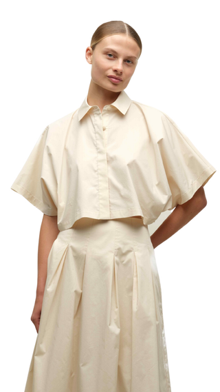 Blair Short Sleeve Shirt, Stone