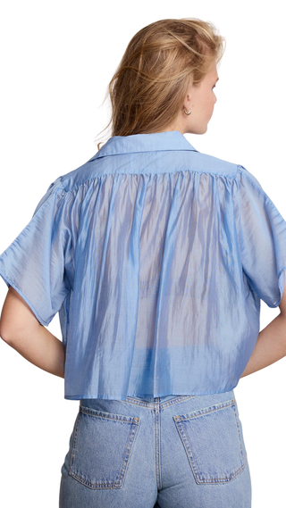 The Hayden Shirt - Cornflower Blue