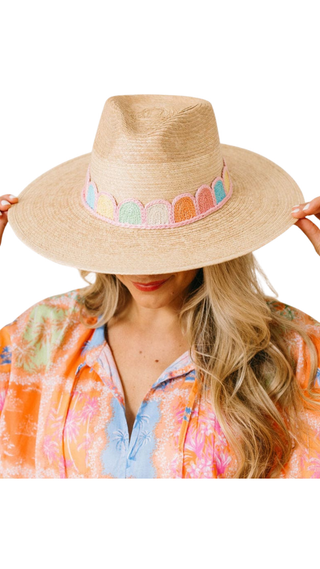Pastel Kandy Crochet Palm Hat
