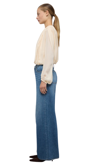 Frida L/S Top, Ivory