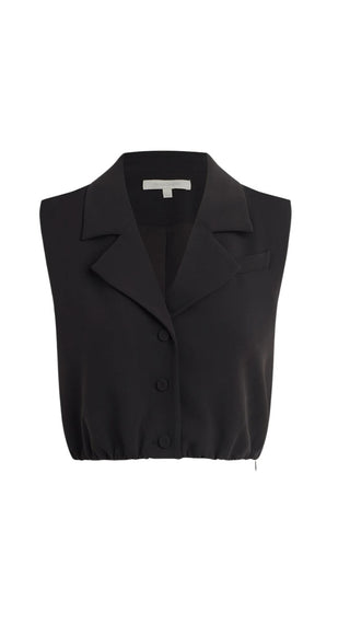 The Audrey Vest - Black