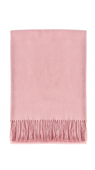 Sofia Cashmere Pashmina - Dusty Pink