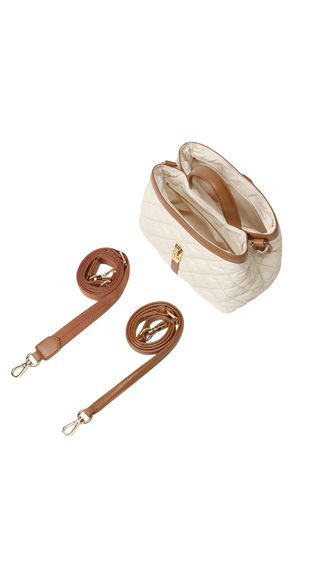 Mini Astor Top Handle - Sandshell Brown