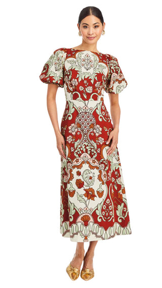 Pippa Midi- Jardin Rose